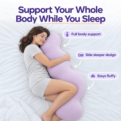 Support your whole body while you sleep